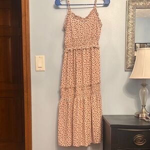 Angie Floral Midi Dress